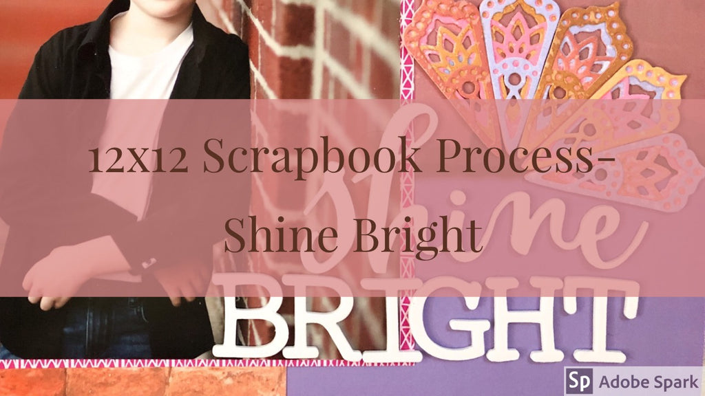 12X12 Scrapbook Layout With Sara Scraps