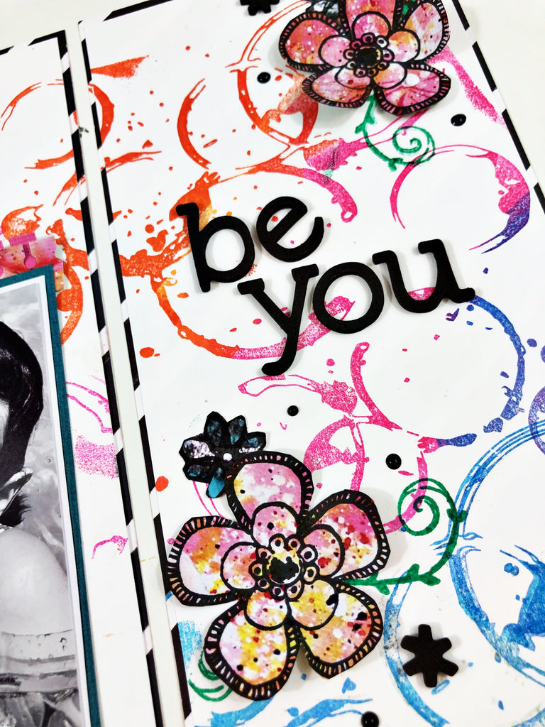 Be You Traveler's Notebook Layout with Khristina