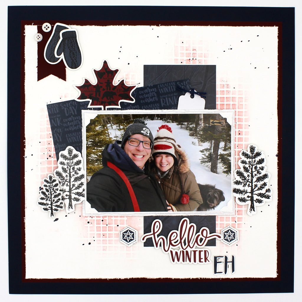 Canadian Winter Layout with Tracy