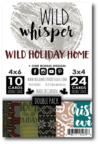 Wild Holiday Home - DOUBLE Card Pack