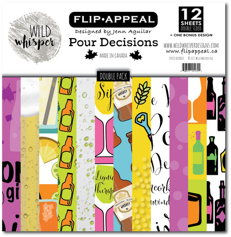 Jenn Aguilar Pour Decisions - DOUBLE 12x12 Paper Pack