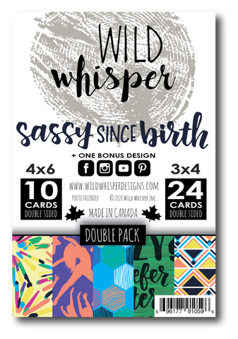 Sassy Since Birth - DOUBLE Card Pack
