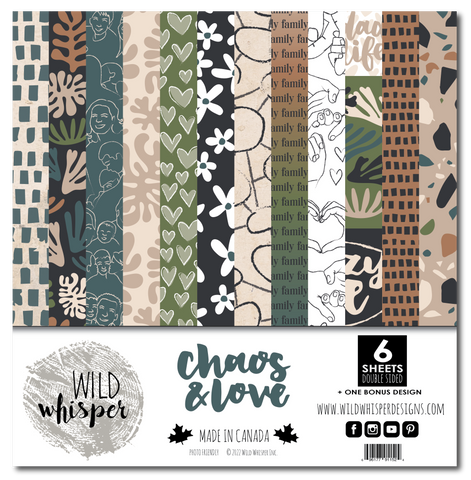 Chaos & Love - 12x12 Paper Pack