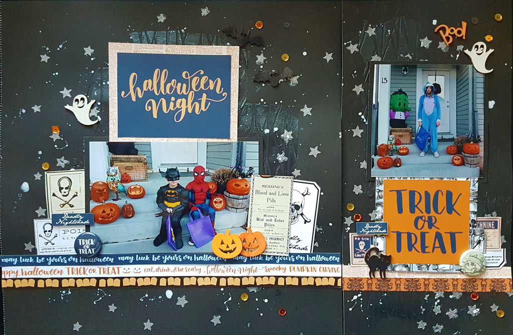 Halloween Night Trick or Treat by Jenn