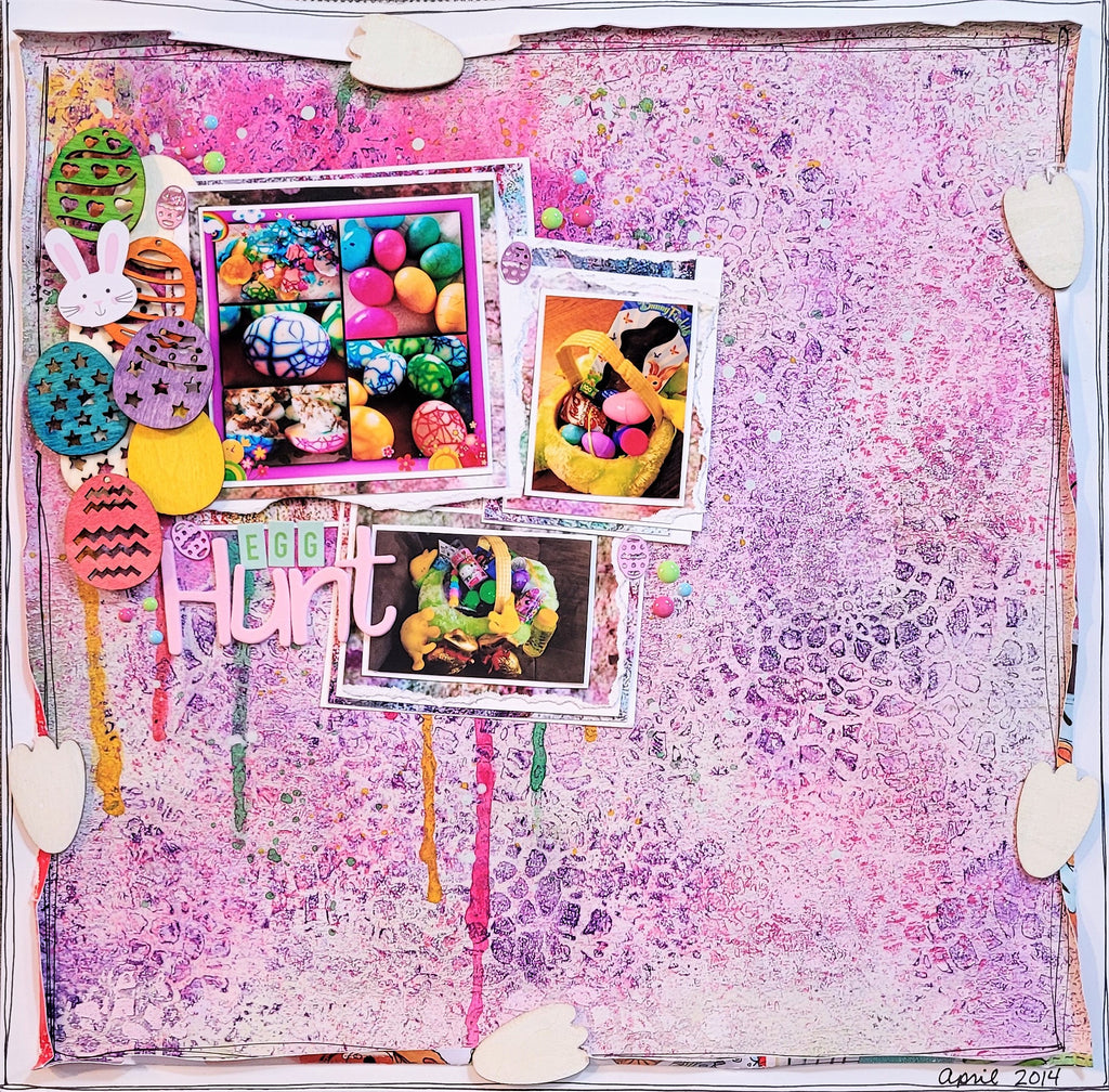 Egg Hunt featuring Pam Bray Products by Jenn