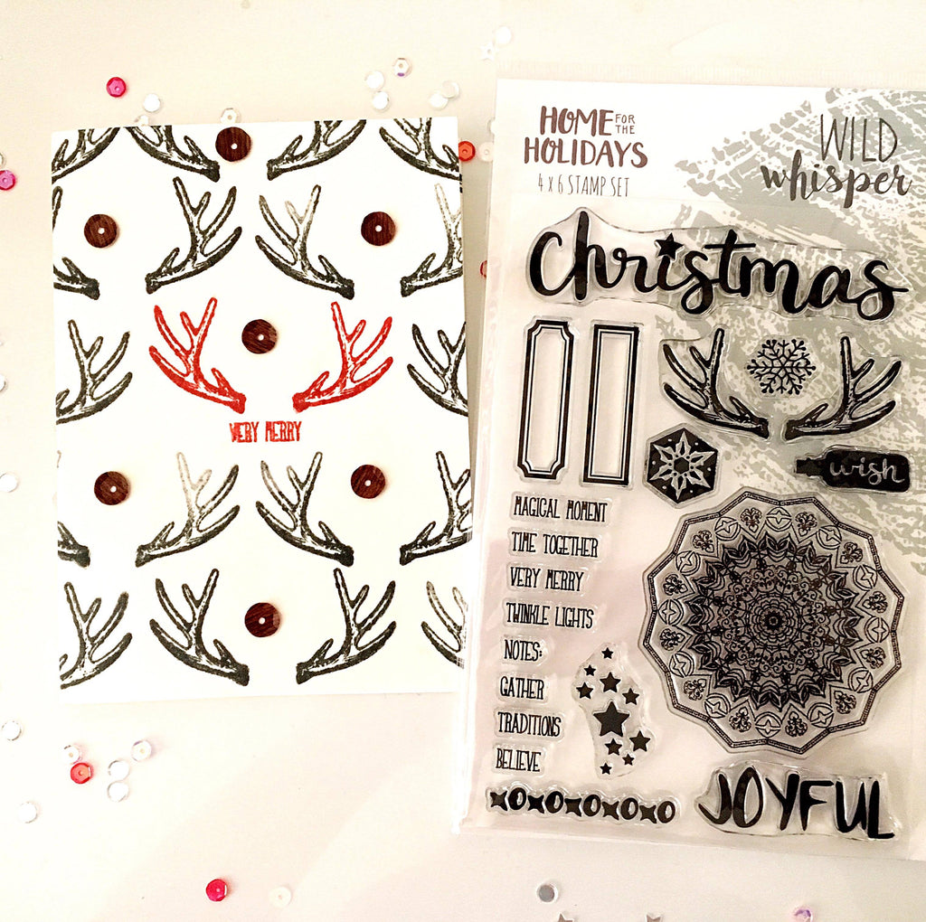 "Stamp your Stamps" Christmas Cards by Tori