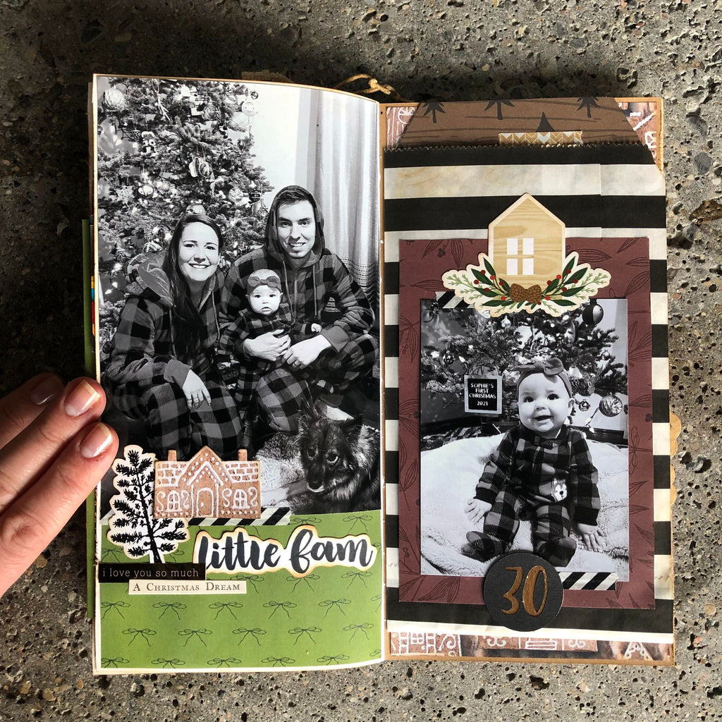 Little Fam December Daily Pages by Heather