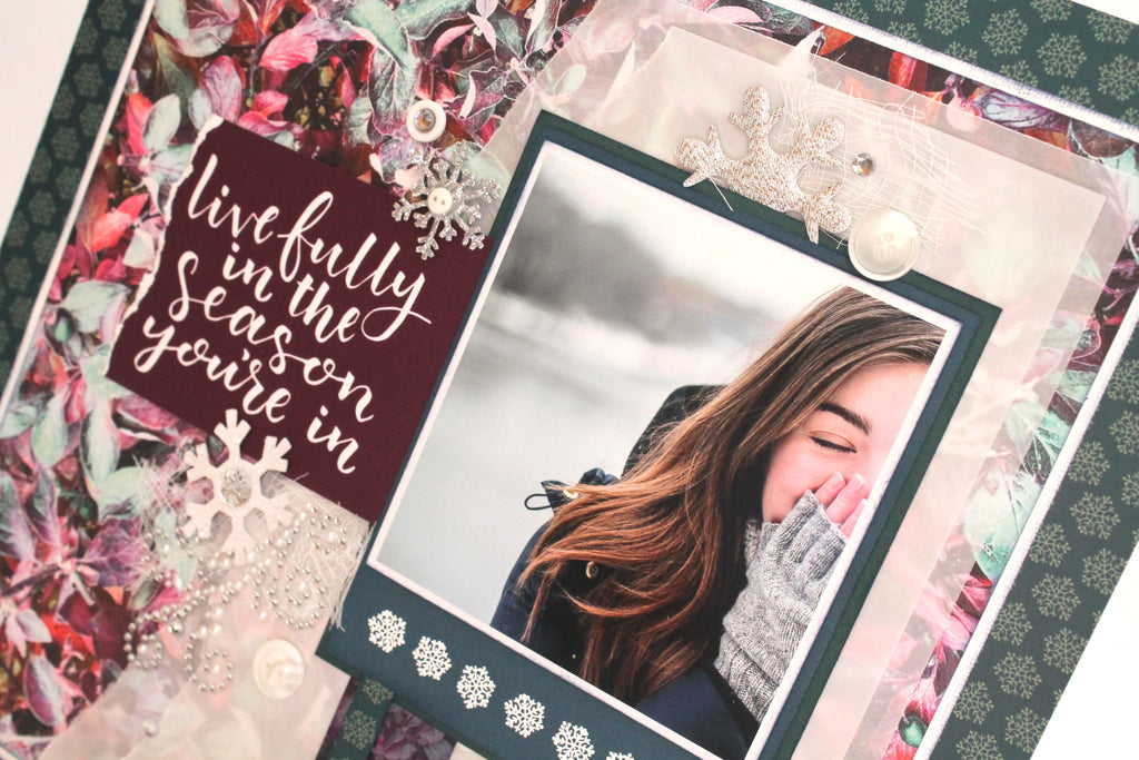 Wonderfully Winter Layout with Tracy