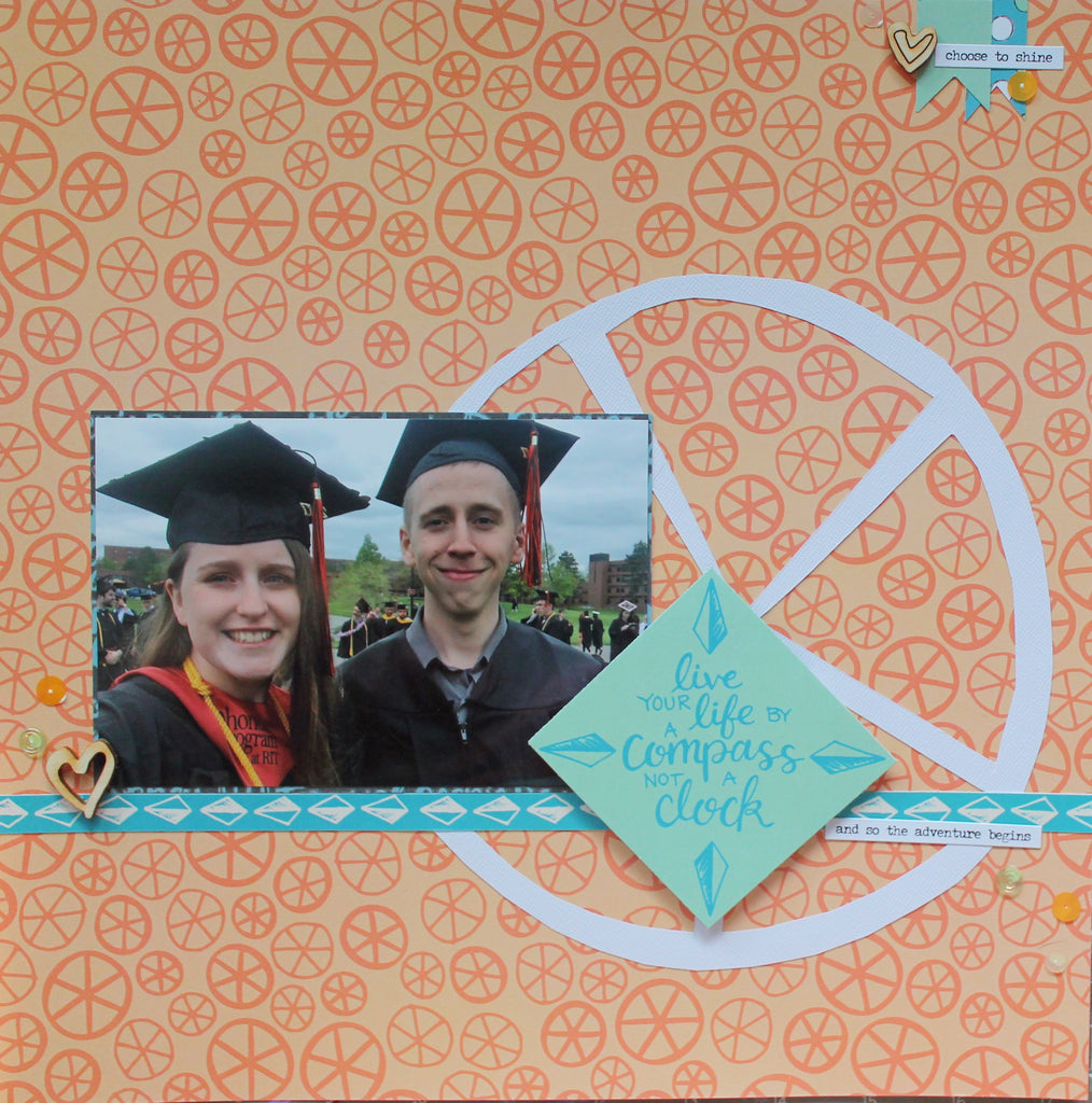 Katelyn Shares a Grad Layout with Process Video