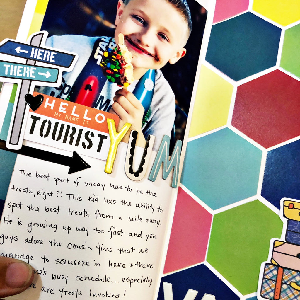 Vacay Traveler's Notebook Spread with Khristina