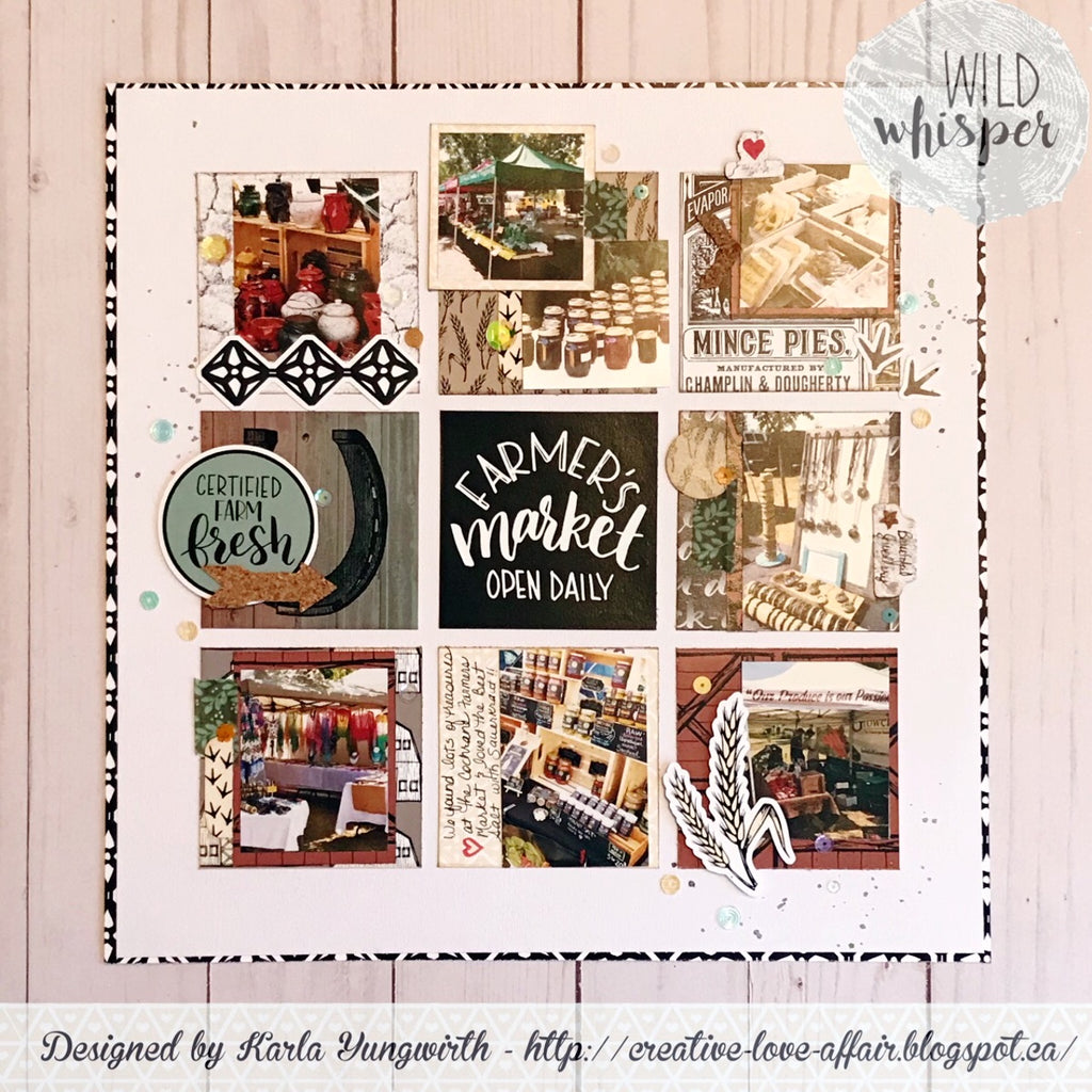 Karla's Last Guest Designer Post - A Grid Design