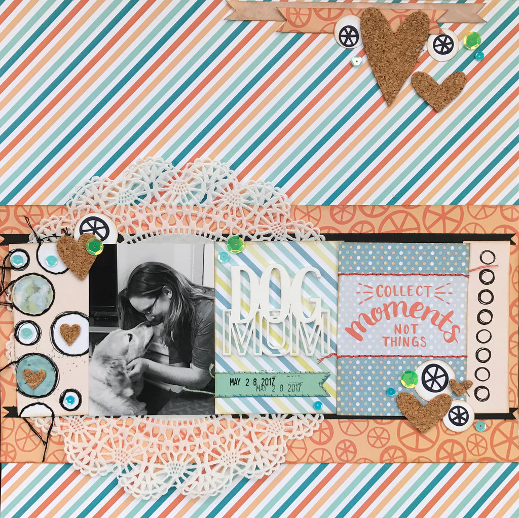 "Dog Mom" Layout by Sara