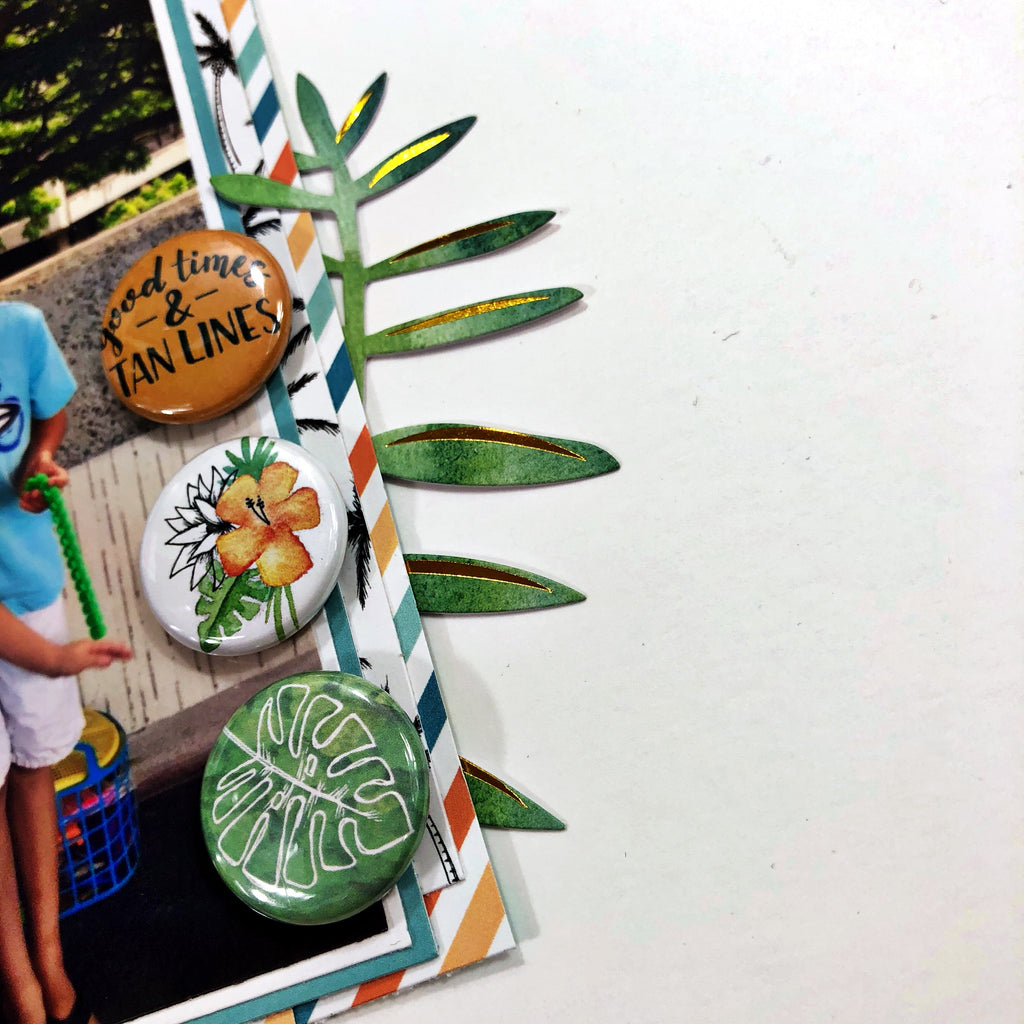 Aloha! Scrapbook Layout with Khristina