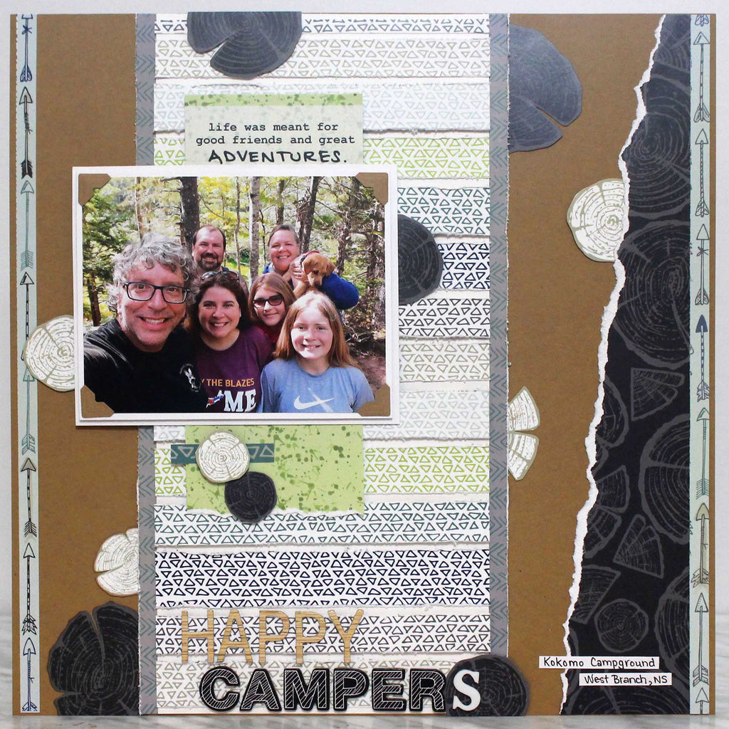 Adventure with Friends Layout by Tracy