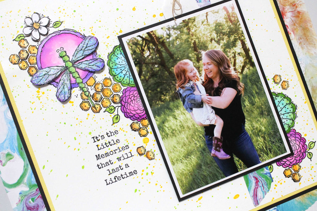Little Memories Layout by Tracy
