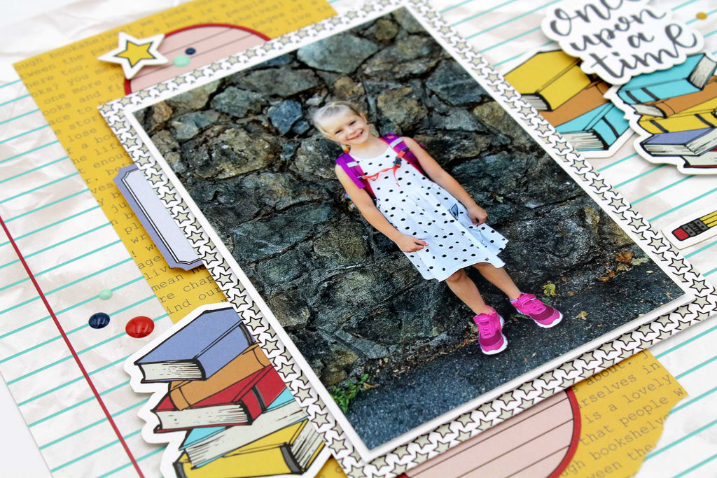 Back to School Layout with Tracy
