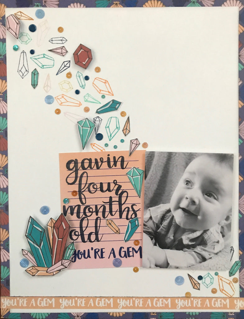 "You're a Gem" Layout by Sara!