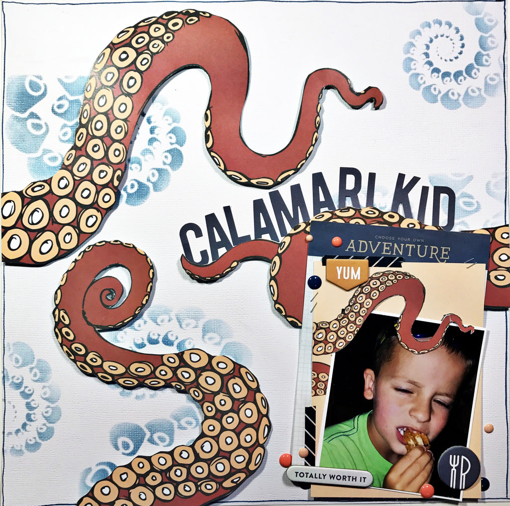Calamari Kid by Khristina