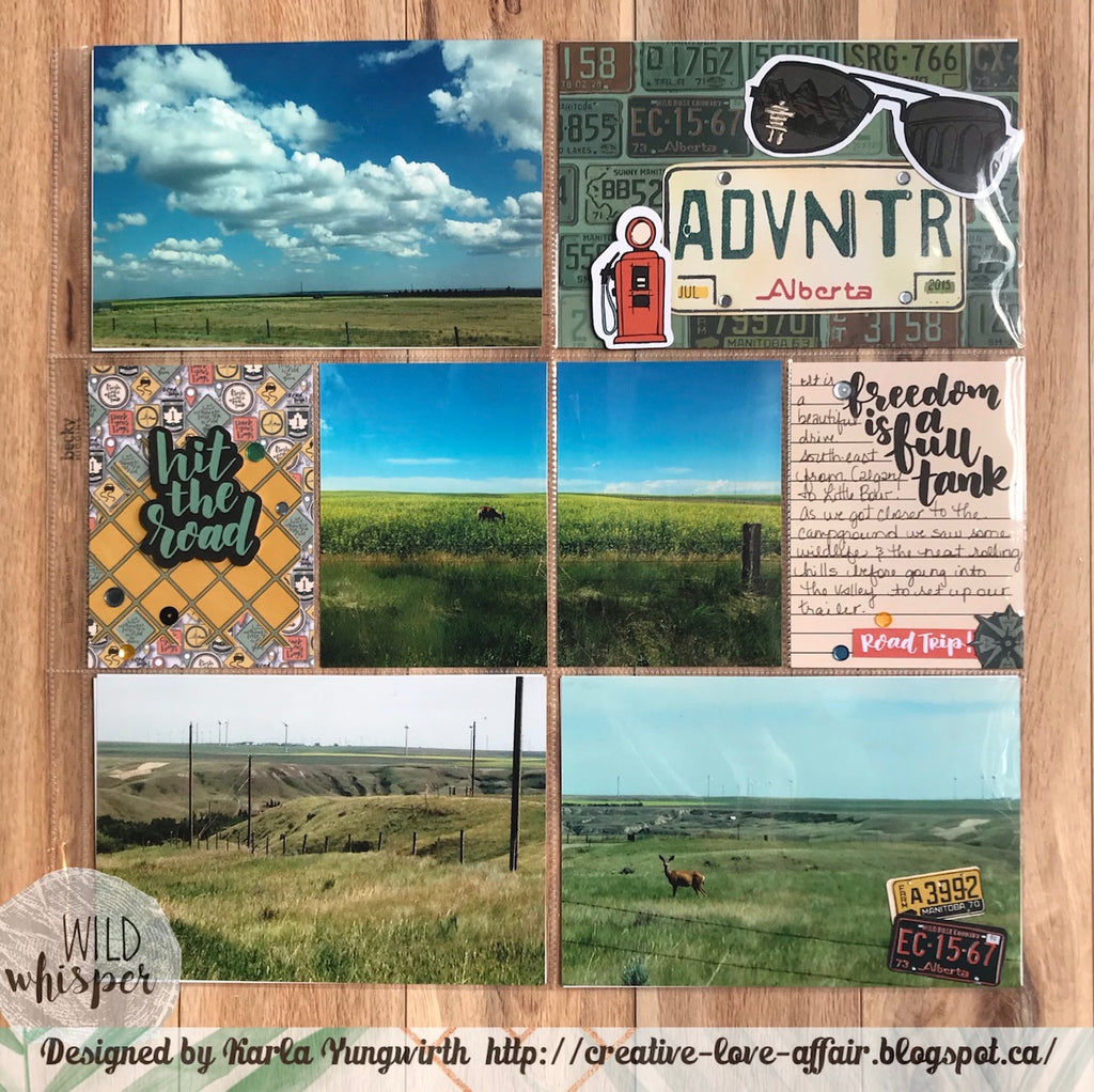 Road Trip ADVNTR Pocket Pages by Karla