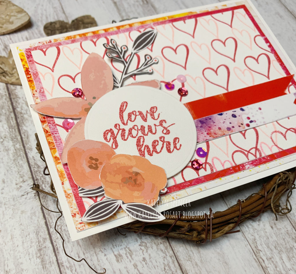 Love Grows Here Card by Katelyn
