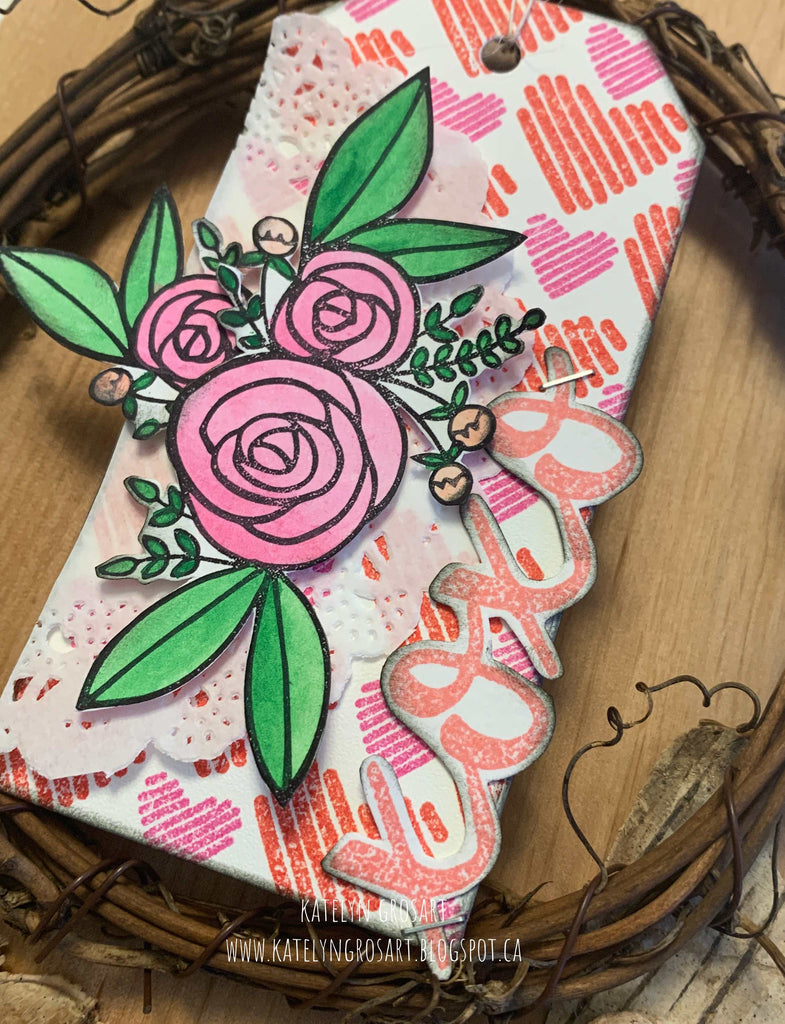 xoxo Gift Tag by Katelyn
