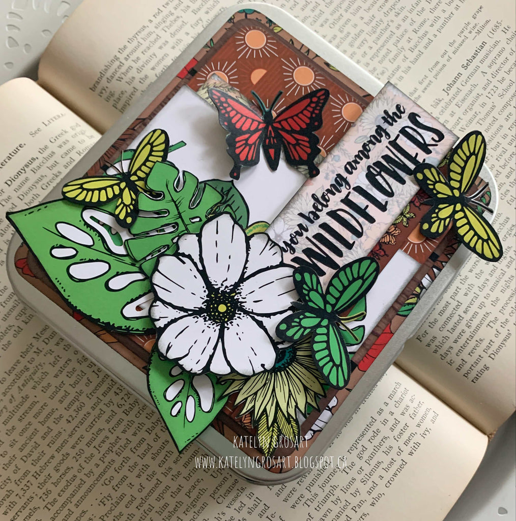 You Belong Among the Wildflowers Gift Tin by Katelyn