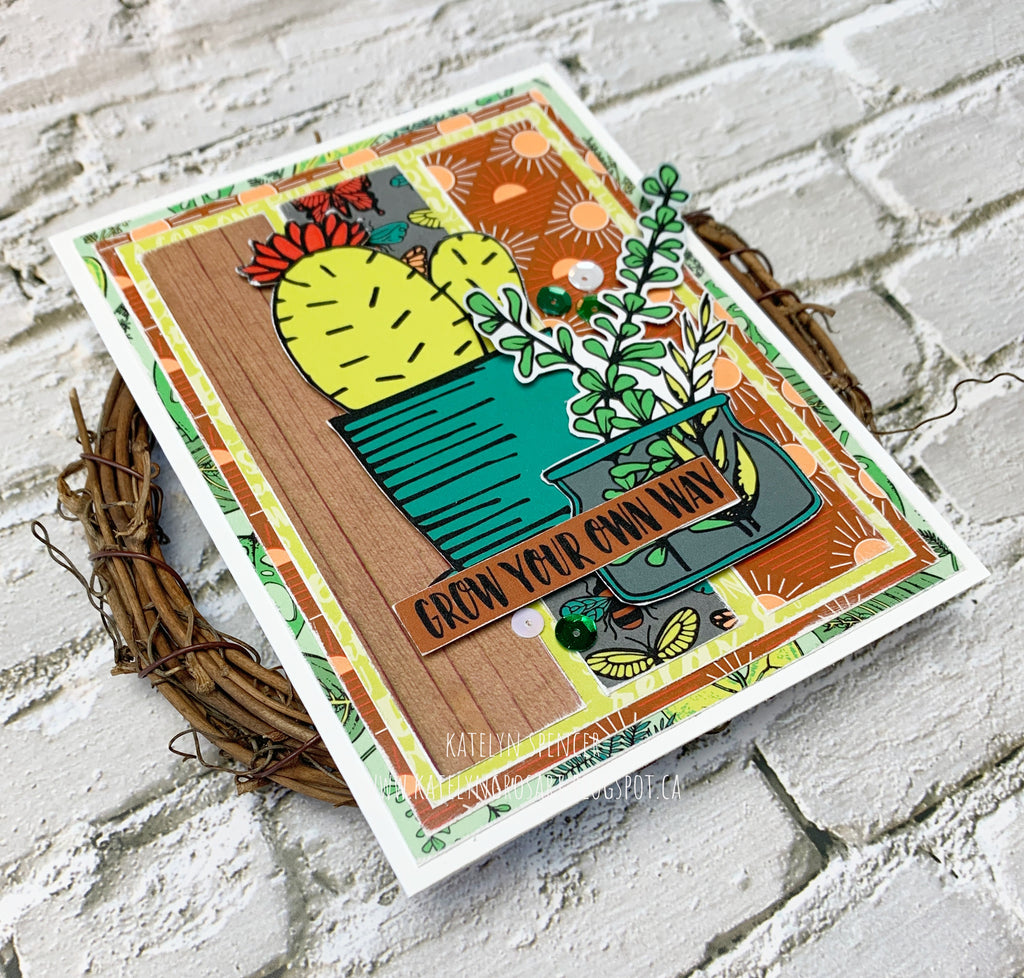 Grow Your Own Way Card by Katelyn