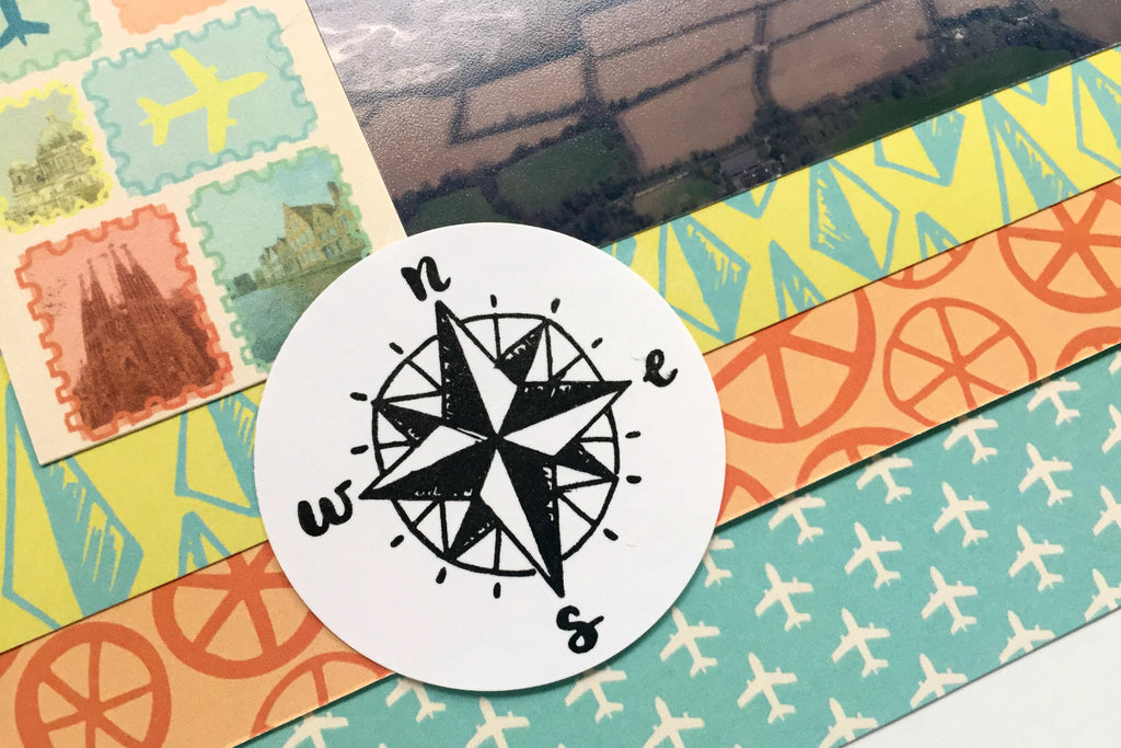 Alexandria uses Pocket Cards and Stamping on her Layout