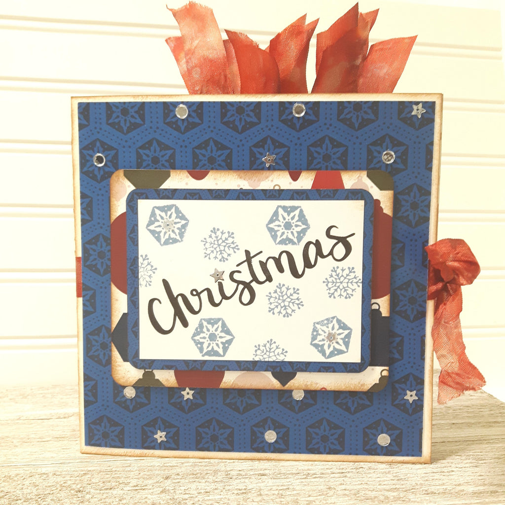 A Christmas Mini Album with Cathy