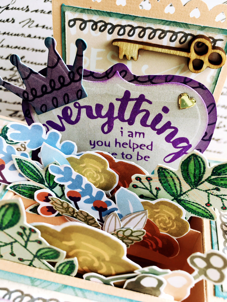 Karla shares Folding Box Cards with the Brand New Collection!