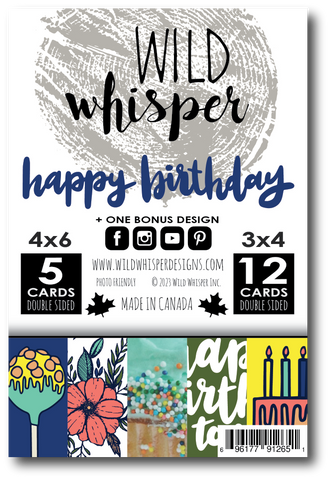 Happy Birthday - Card Pack