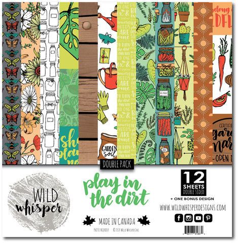 Play in the Dirt - DOUBLE 12x12 Paper Pack