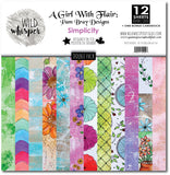 Pam Bray Simplicity - DOUBLE 12x12 Paper Pack