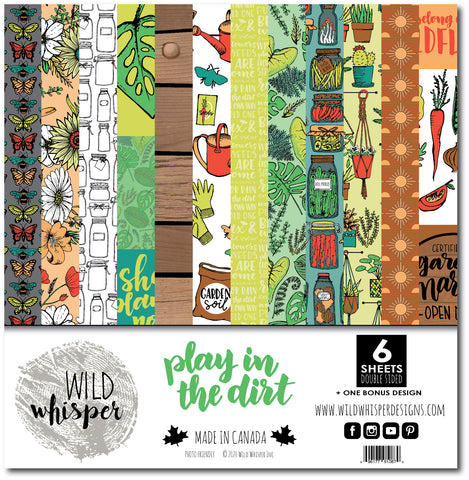 Play in the Dirt - 12x12 Paper Pack