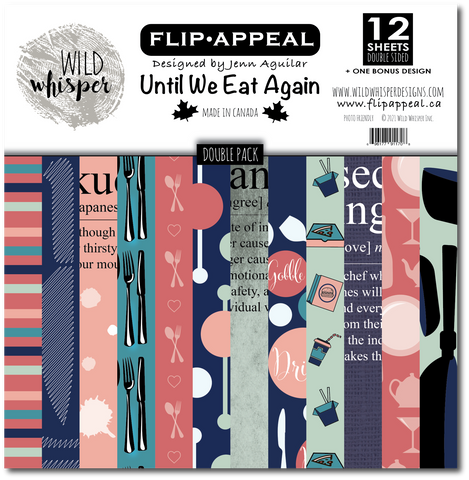 Jenn Aguilar Until We Eat Again - DOUBLE 12x12 Paper Pack