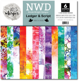 Nicole Wright Ledger & Script - 12x12 Paper Pack