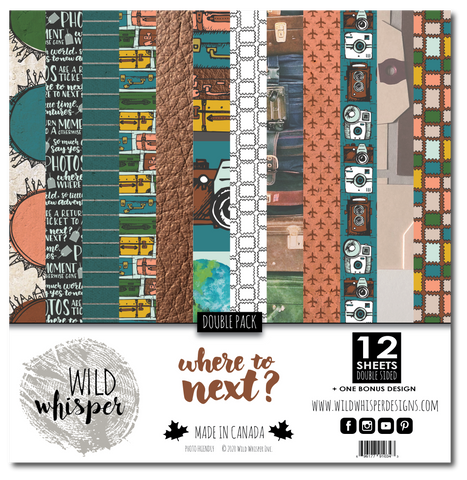 Where to Next? - DOUBLE 12x12 Paper Pack