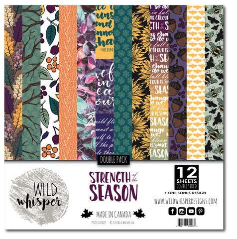 Strength of the Season - DOUBLE 12x12 Paper Pack