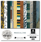 Masculine - 12x12 Paper Pack