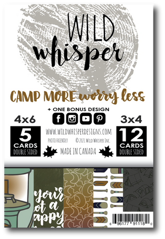 Camp More, Worry Less - Card Pack