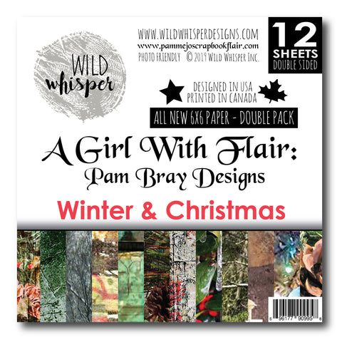 Pam Bray - Winter & Christmas DOUBLE 6x6 Paper Pack