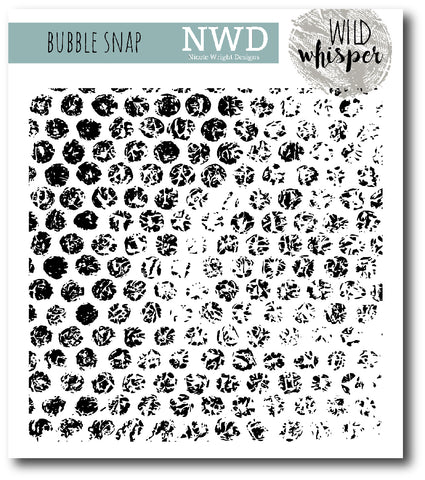Nicole Wright Bubble Snap - 6x6 Stamp Set