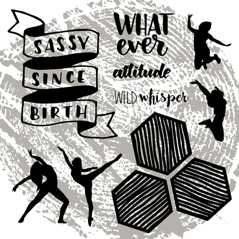 Sassy Since Birth - Cut File