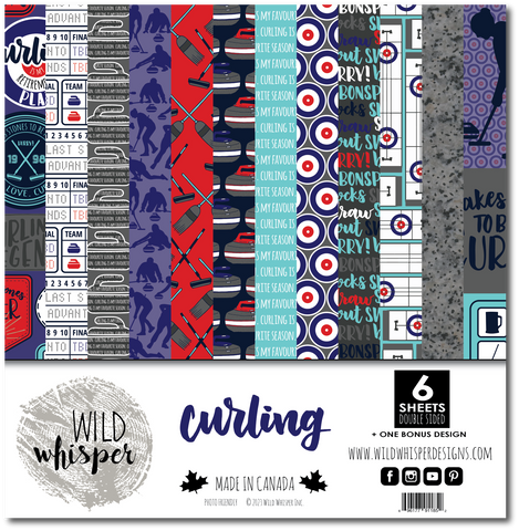 Curling - 12x12 Paper Pack