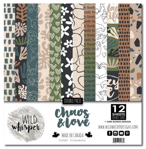 Chaos & Love - DOUBLE 12x12 Paper Pack