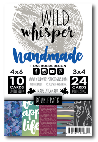 Handmade - DOUBLE Card Pack