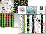 Nicole Wright Baubles & Bows - 12x12 Paper Pack