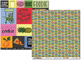 Talk Foodie To Me - DOUBLE 12x12 Paper Pack