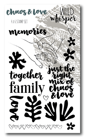 Chaos & Love - 4x6 Stamp Set