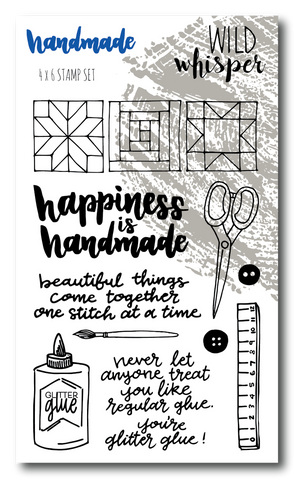 Handmade - 4x6 Stamp Set